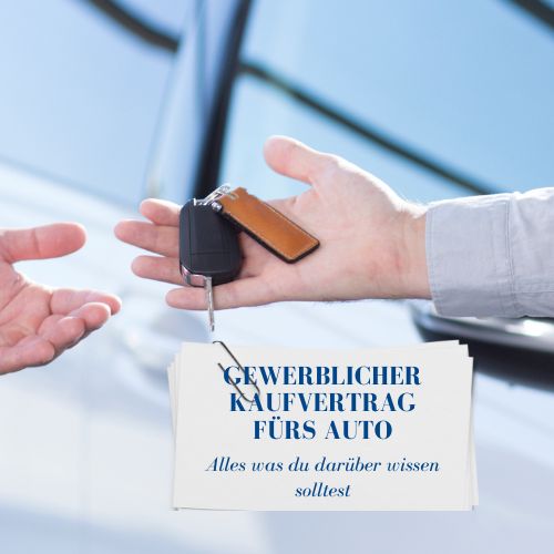 Kaufvertrag Auto gewerblich Kretschmer & Schweiger
